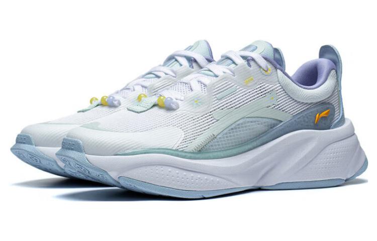 (WMNS) Li-Ning Floating Cloud 'White Ice Blue' AGLT052-4