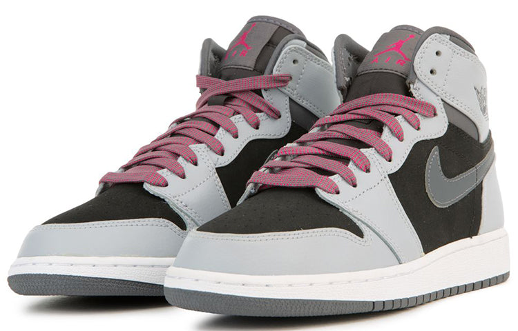 (GS) Air Jordan 1 Retro High 'Wolf Grey' 332148-009