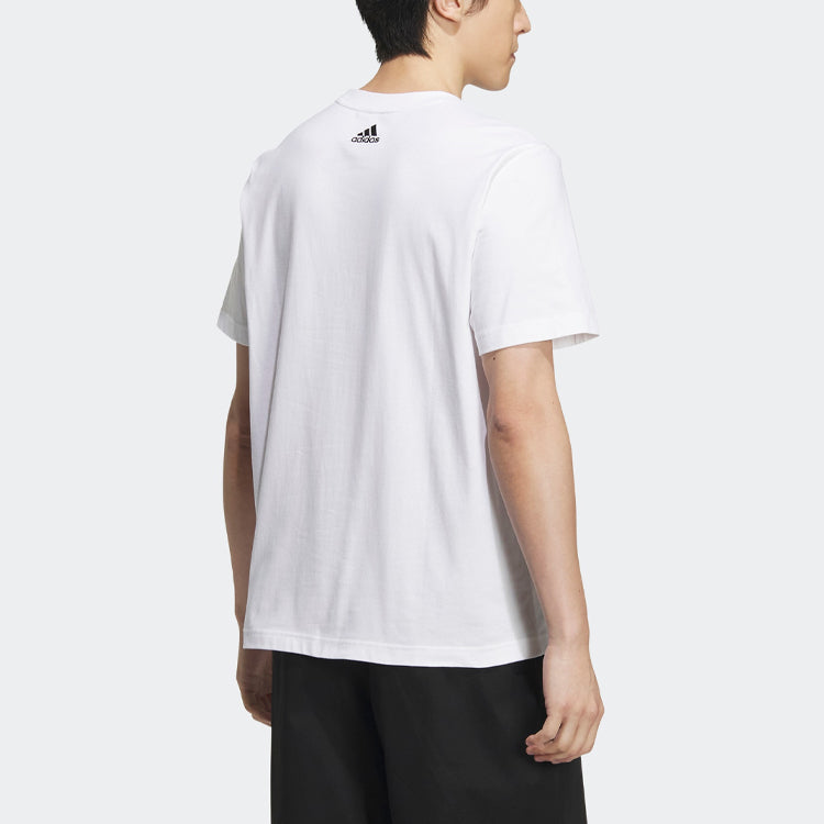 adidas Graphic Logo T-Shirts 'White' IA8156
