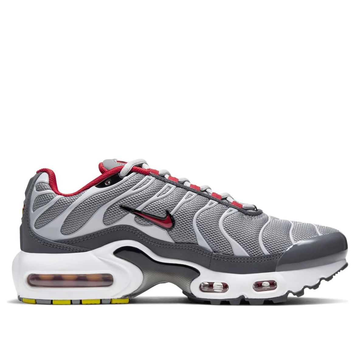 (GS) Nike Air Max Plus 'Particle Grey University Red' CD0609-005
