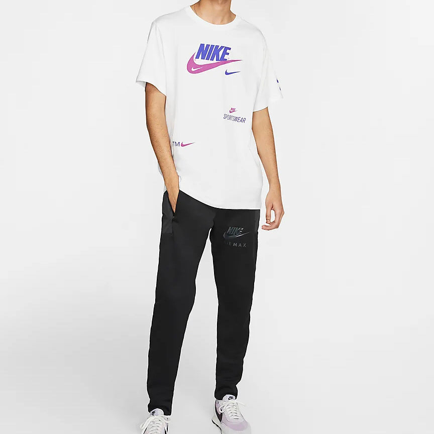 Nike Alphabet Sports Short Sleeve White CU0079-100