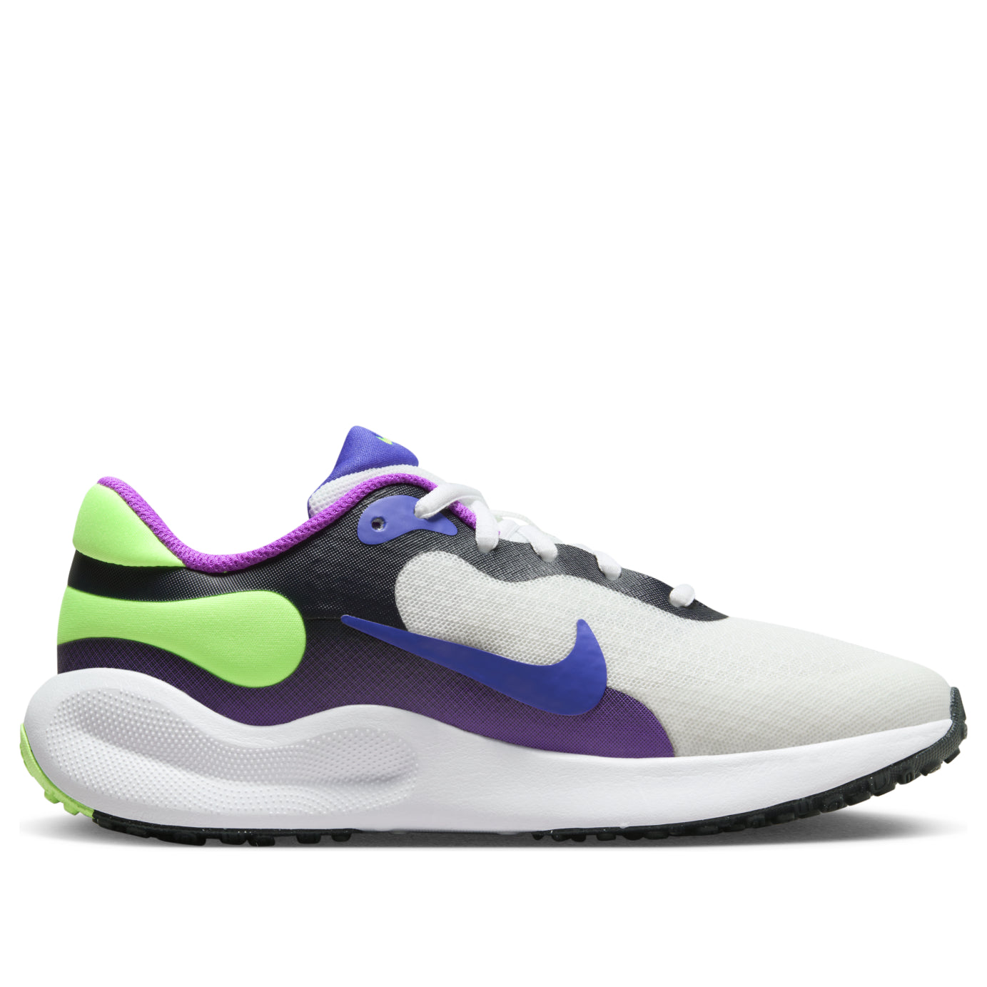 (GS) Nike Revolution 7 Shoes 'White Fuchsia Dream Green' FB7689-100