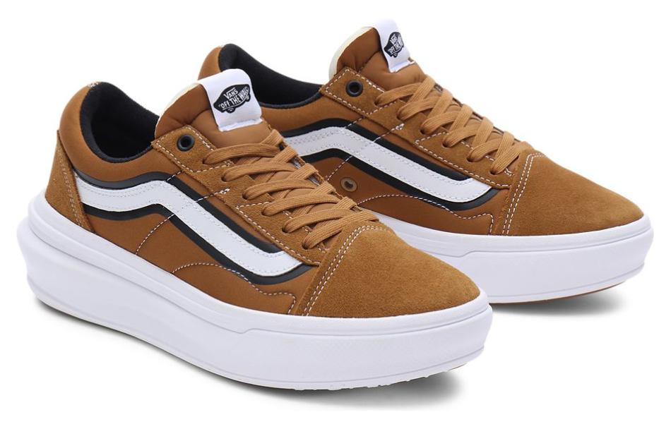 Vans Old Skool Overt ComfyCush 'Brown White' VN0A7Q5E1M9