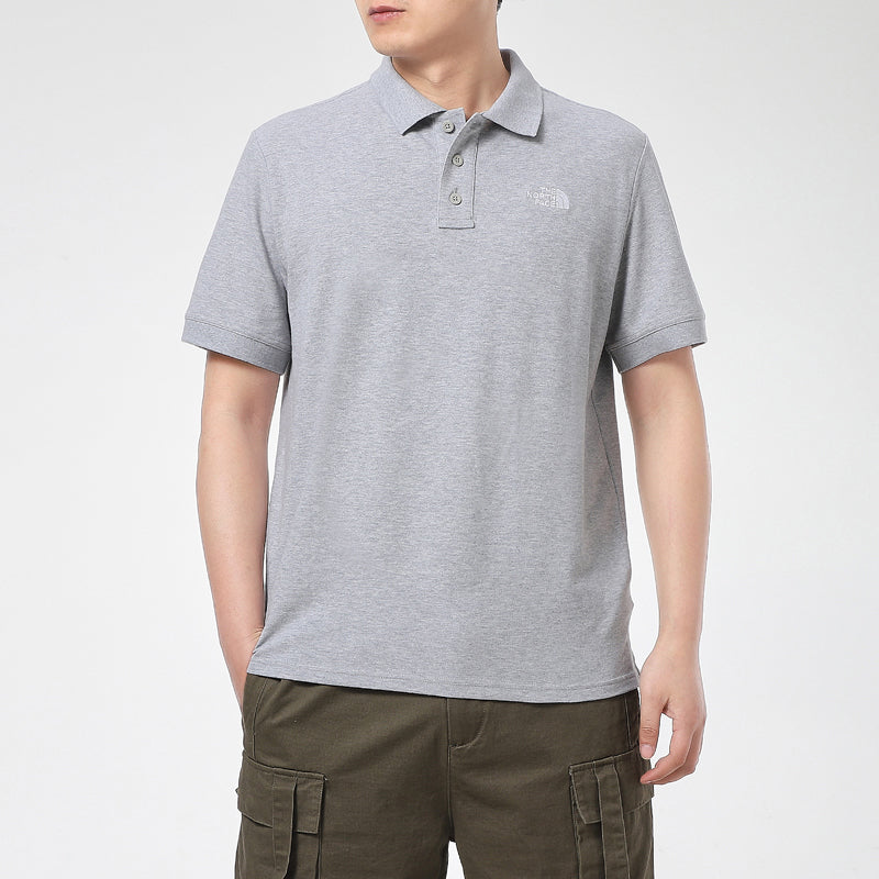 THE NORTH FACE Polo T-Shirts 'Grey' NF0A5B1O-DYX