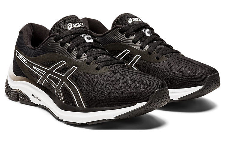 (WMNS) ASICS Gel-Pulse 12 Wide 'Black White' 1012A727-001
