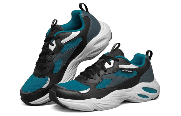Skechers Stamina Airy Sports Shoes Black/Blue/White 237120-BKBL
