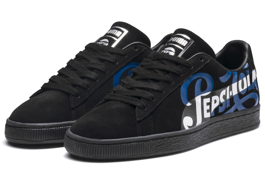 PUMA Pepsi x Suede Classic 'Black' 366332-02