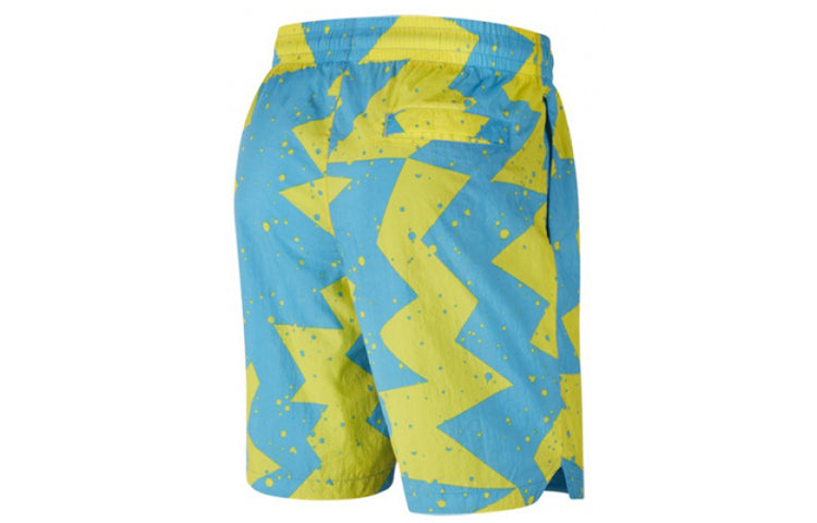 Air Jordan Jumpman Poolside 9 Breathable Casual Shorts Blue CJ4702-446