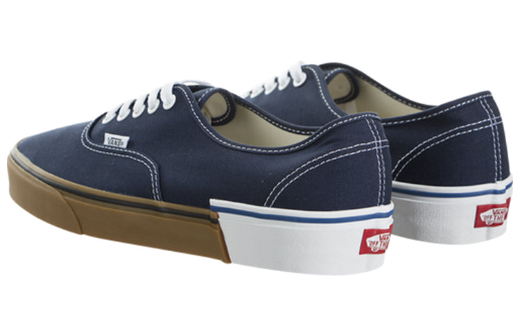 Vans Authentic Casual Skateboarding Shoes Unisex Blue VN0A38EMUKB