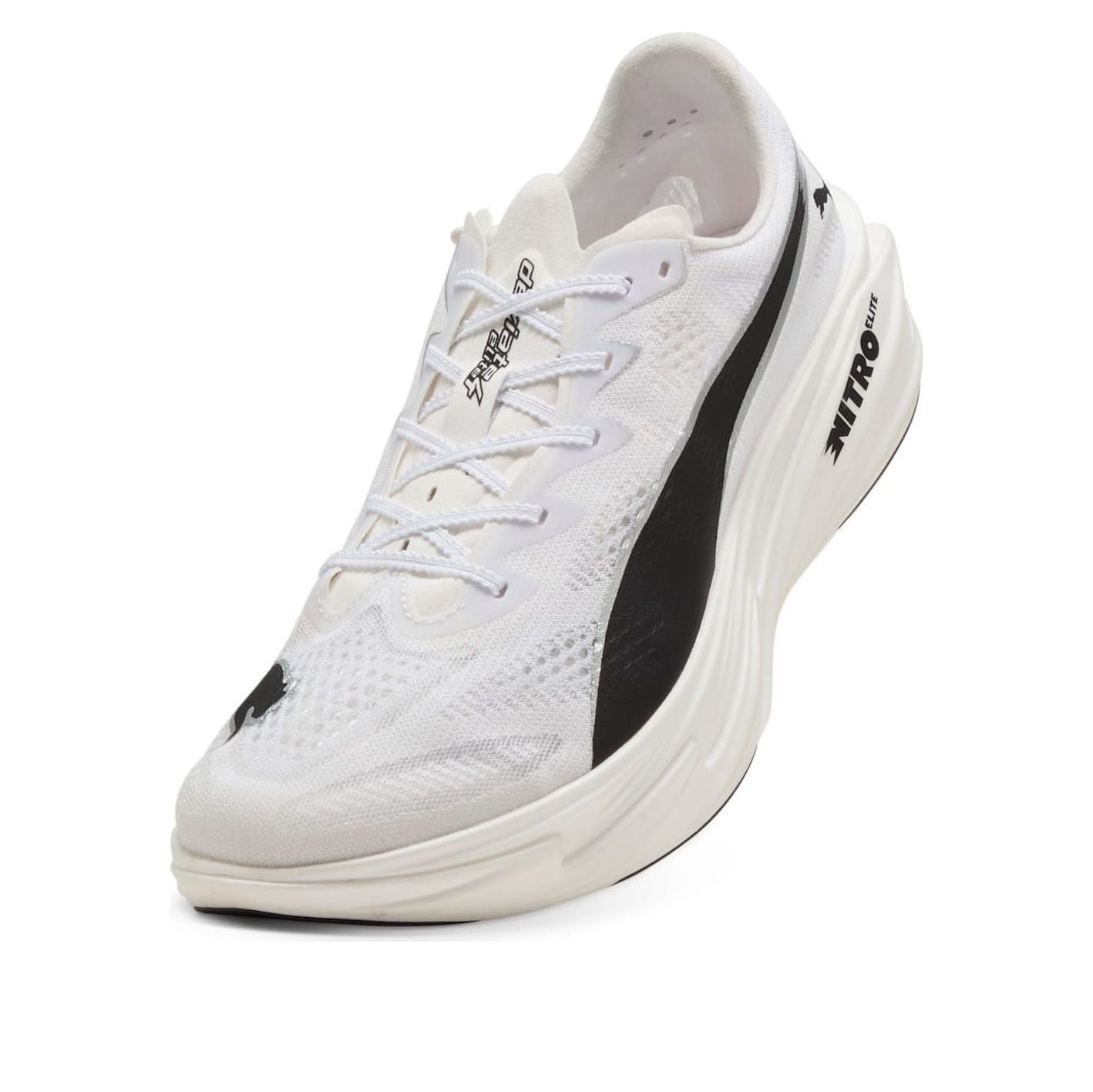 PUMA Deviate Nitro Elite 4 'White Black' 312127-05
