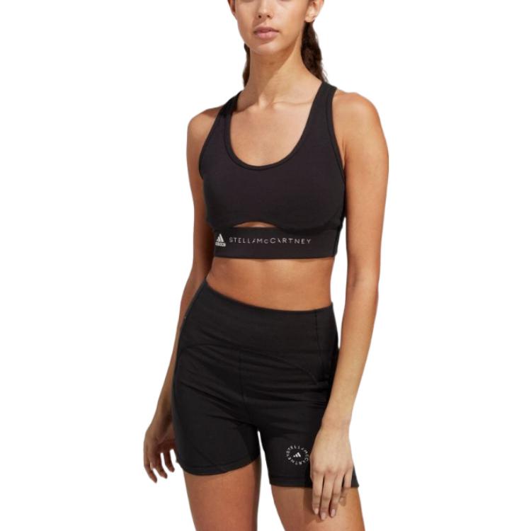 (WMNS) adidas Truestrength Medium Support Bra 'Black' HR2192