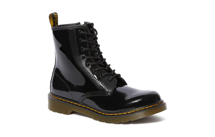 (GS) Dr.Martens 1460 Patent Leather Lace Up Boots 'Black' 21979001