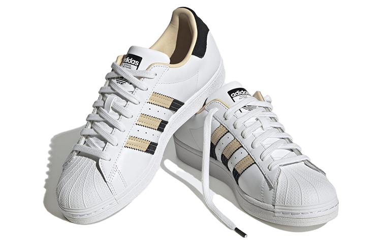 adidas Originals Superstar 'White Sand Black' HQ2166