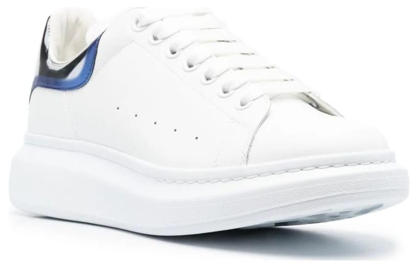 Alexander McQueen Oversized Sneakers 'White Black Blue' 750335WIDJN8711