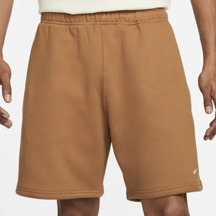Nike NRG Solo Swoosh Fleece Shorts 'Brown' DV3055-270