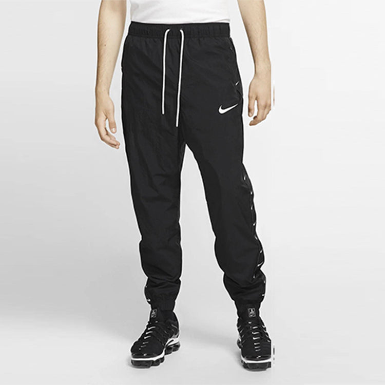Nike As Nsw Swoosh Pant Side Sports Pants Black CD0422-010