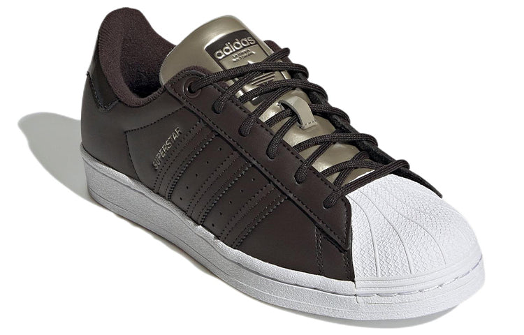(WMNS) adidas Superstar 'Night Brown Gold' GX4360