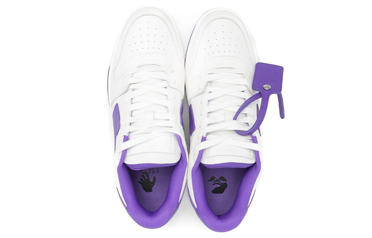 Off-White Out of Office Low-Top Sneaker 'Purple White' OMIA189S22LEA0010137
