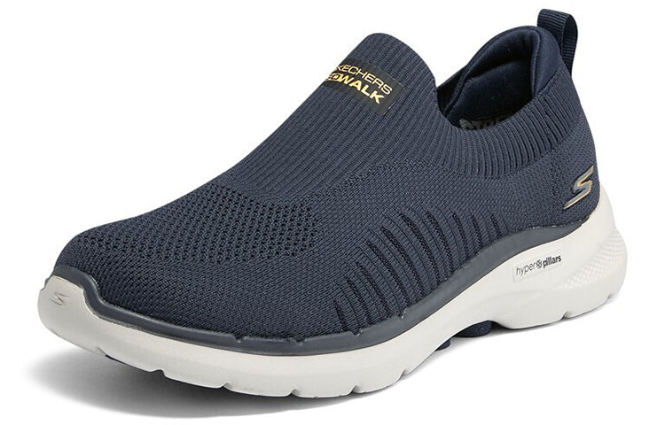 Skechers Go Walk 6 'Navy Orange' 216205-NVOR