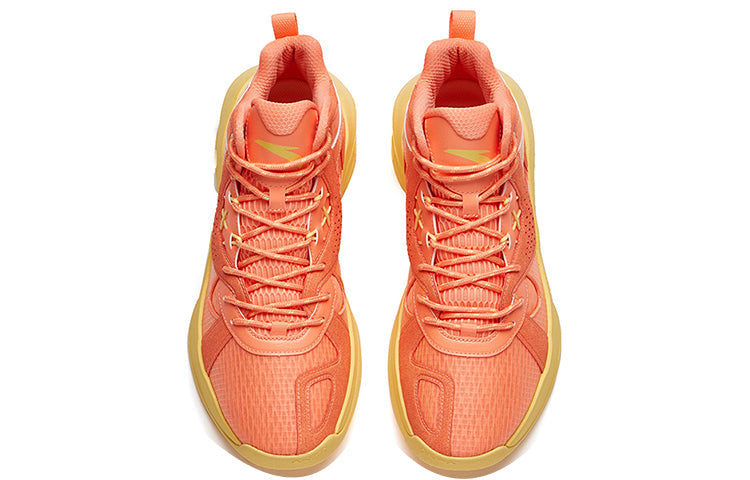 ANTA Shock The Game 2 High Top Shoes 'Orange Yellow' 112211620S-8
