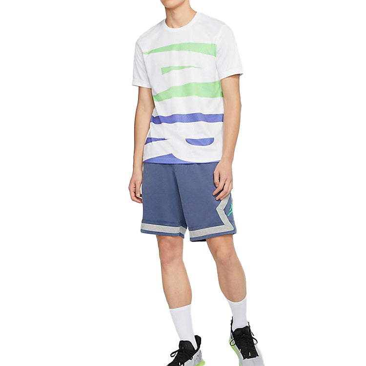 Men's Air Jordan WINGS Sports Tops T-Shirt White CK5633-100