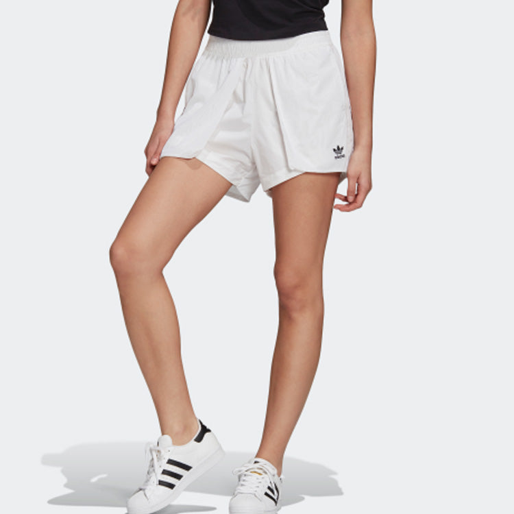 (WMNS) adidas originals Printing Sports Shorts White GK5181