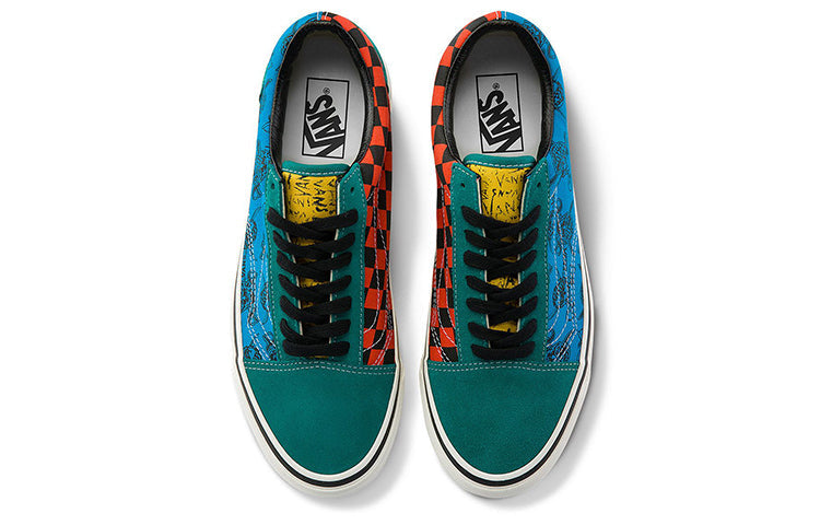 Vans Style 36 Blue Green Contrasting Colors Unisex 'Blue Green Black' VN0A38G22RT