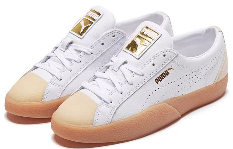 (WMNS) PUMA Love Grand Slam Casual Skateboarding Shoes White 371742-01