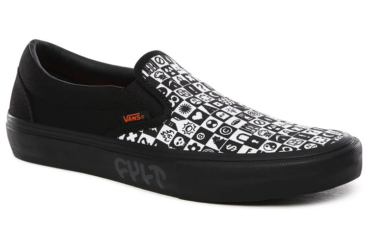 Vans Cult x Slip-On Pro 'Black Checkerboard' VN0A4VHU2MH