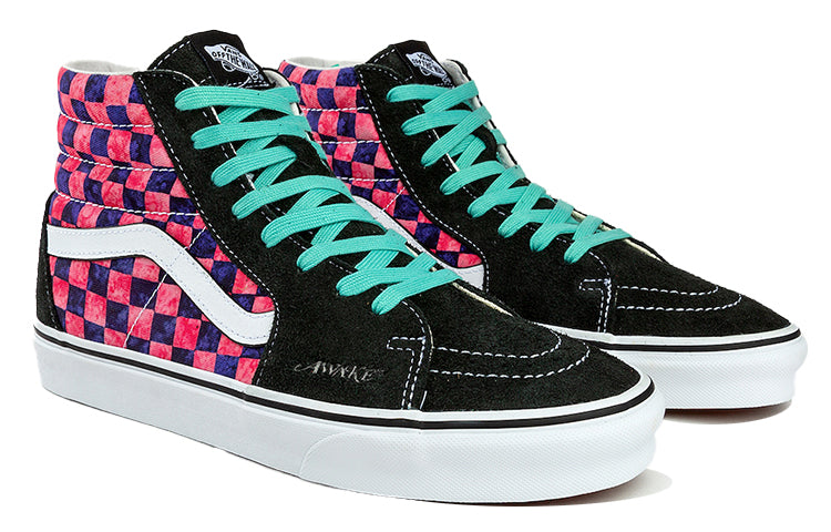Vans Awake NY x SK8-HI 'Pink Checkerboard' VN0A5HXV7BP