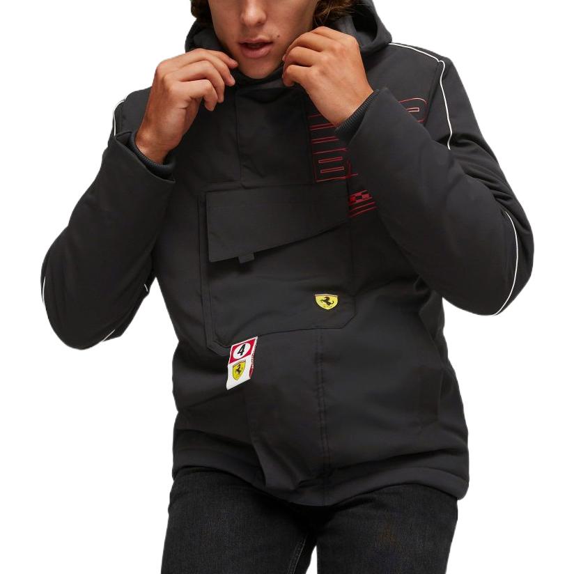 PUMA Scuderia Ferrari Race Statement Shell Jacket 'Black' 535783-01