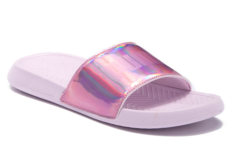 (WMNS) PUMA Popcat Chrome Slide Laser Purple 368127-01
