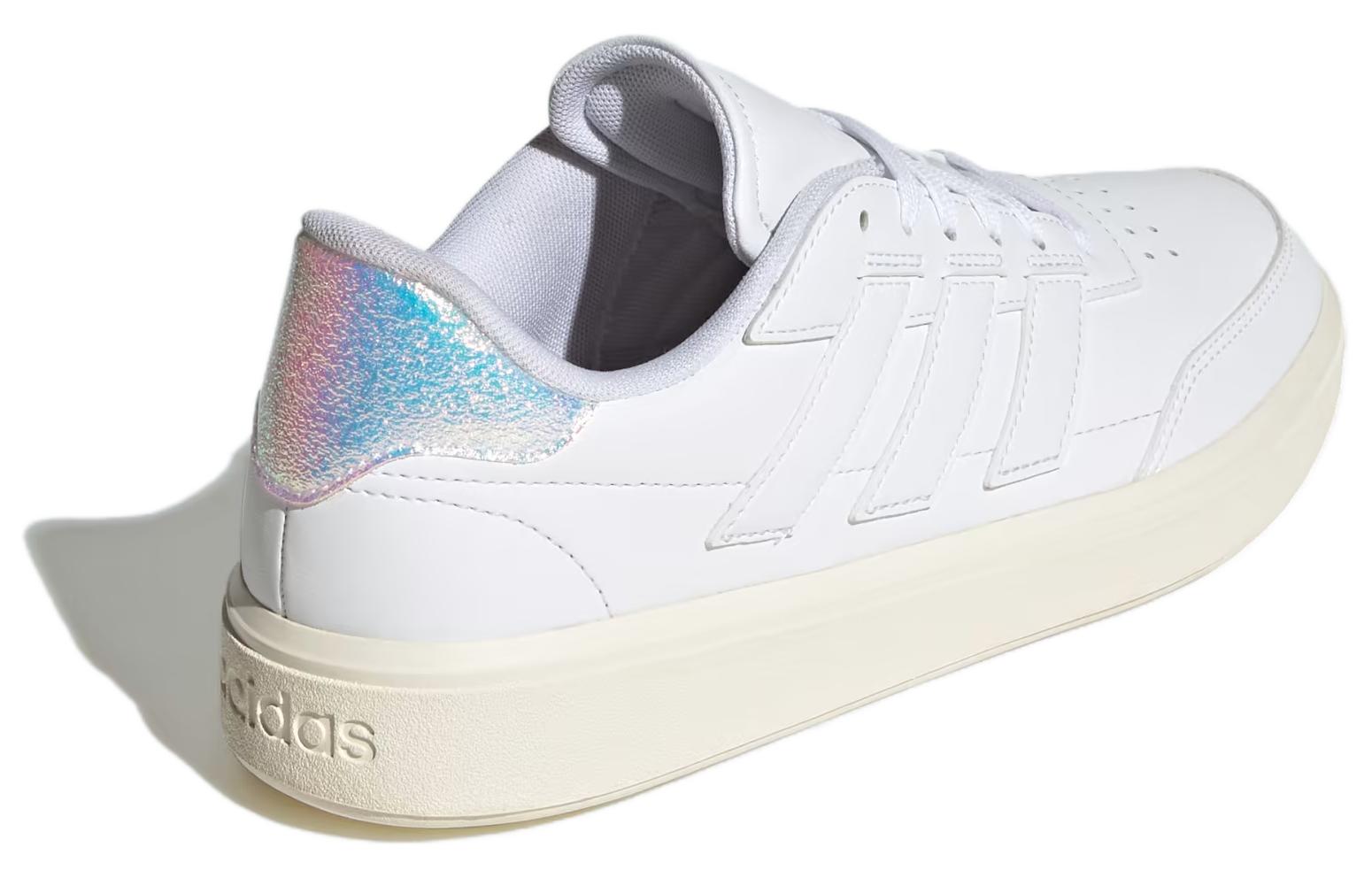 (WMNS) adidas Courtblock 'White Beige' IF6464