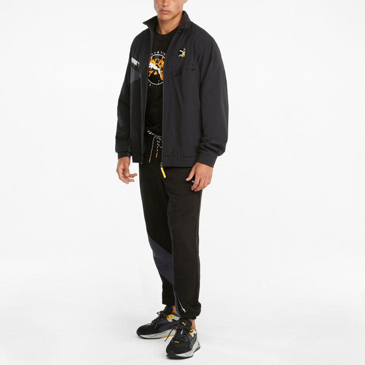 PUMA International Winterized Woven Jacket 'Black' 533087-01