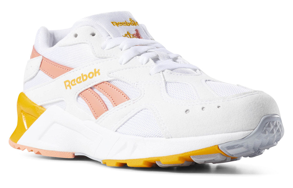 (WMNS) Reebok Aztrek 'White Orange' DV4276