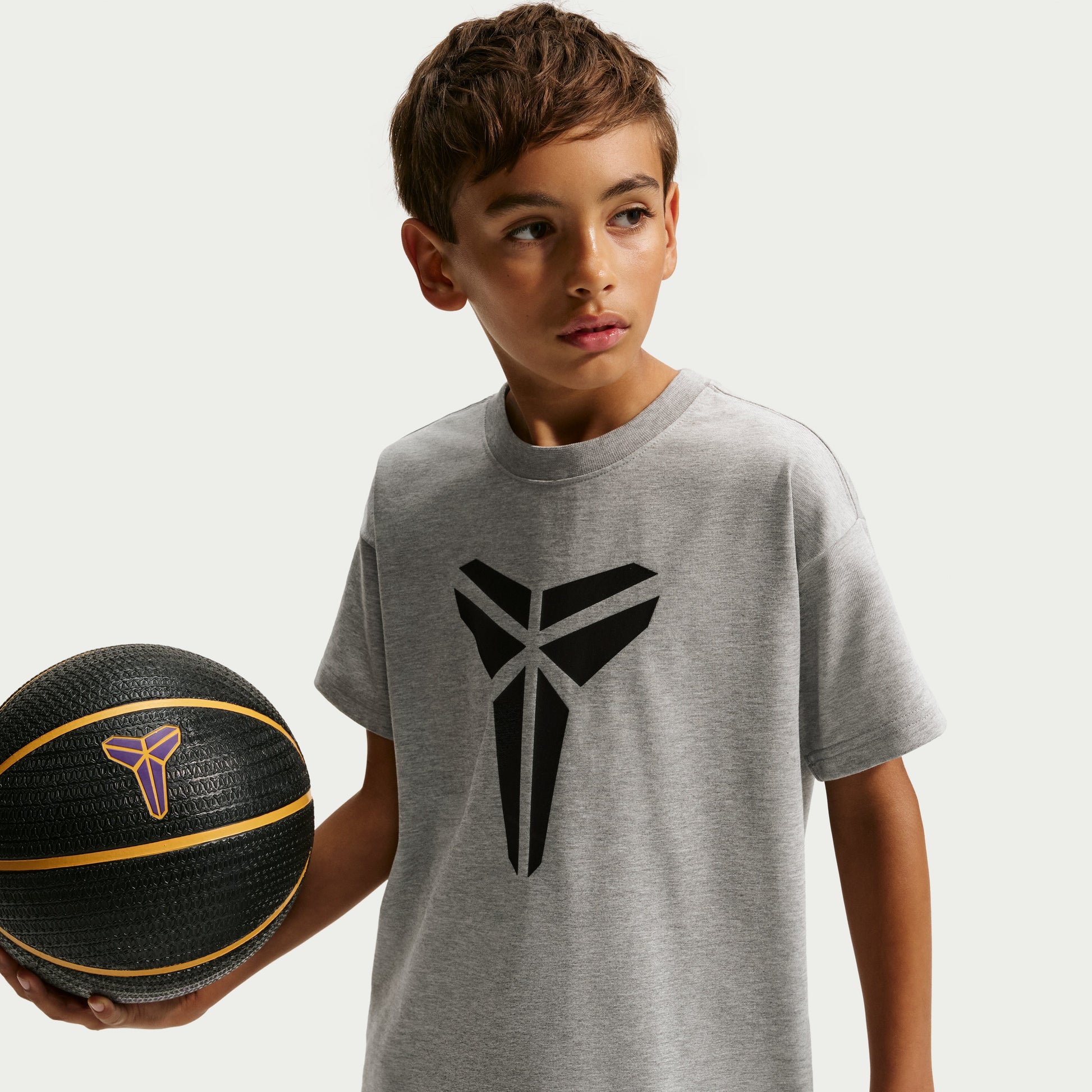 (GS) Nike Kobe Dri-FIT Max90 T-Shirt 'Dark Grey Heather' IM0322-063