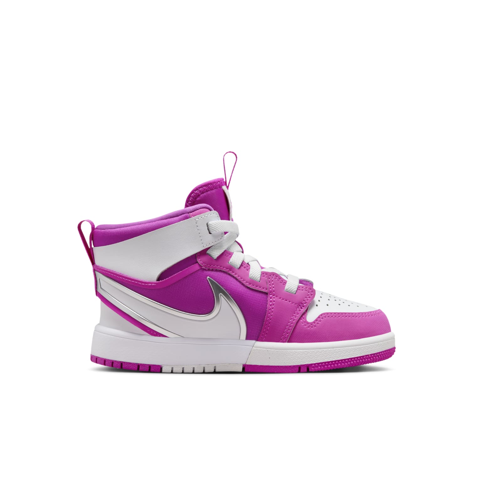 (PS) Air Jordan 1 Mid RM EasyOn 'Fire Pink White' FQ1282-601