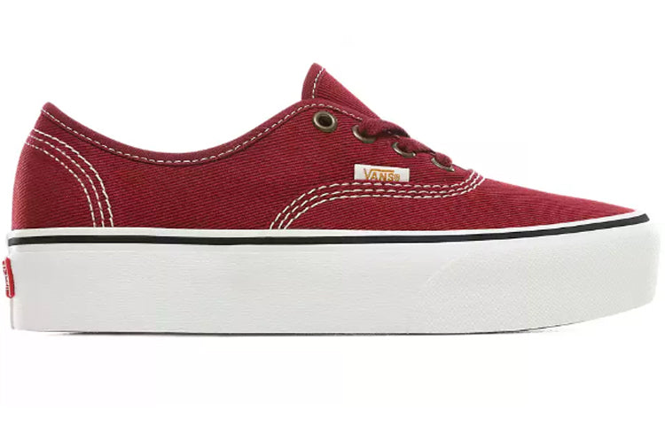 Vans Authentic Platform 20 'Red White' VN0A3AV8WQ9