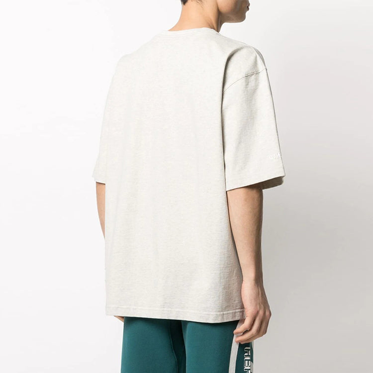 HERON PRESTON SS21 CTNMB Regular Poster T-shirt 'Grey Marl' HMAA019R21JER0010818