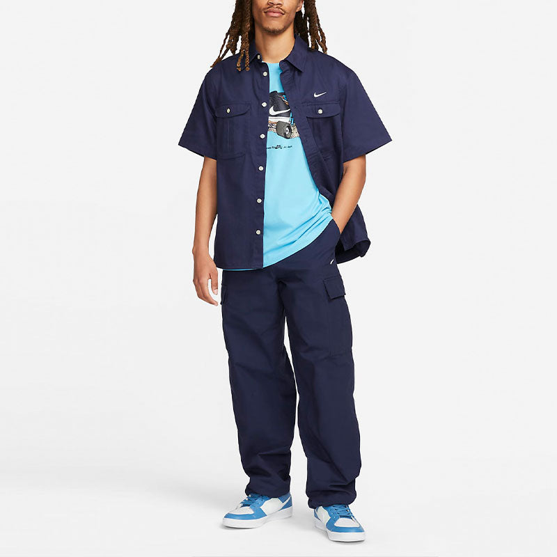 Nike SB Skateboarding T-shirt 'Ocean Blue' FJ1138-416