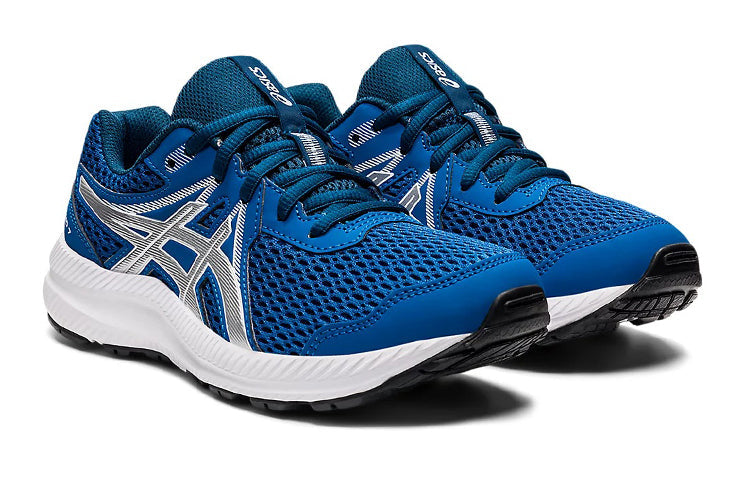 (GS) ASICS Contend 7 'Lake Drive Pure Silver' 1014A192-413