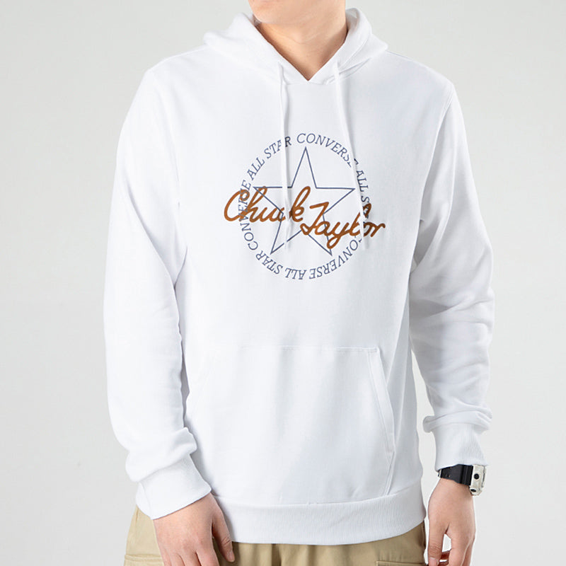 Converse Deconstructed Chuck Patch Pullover Hoodie Asia Sizing 'White' 10022265-A02