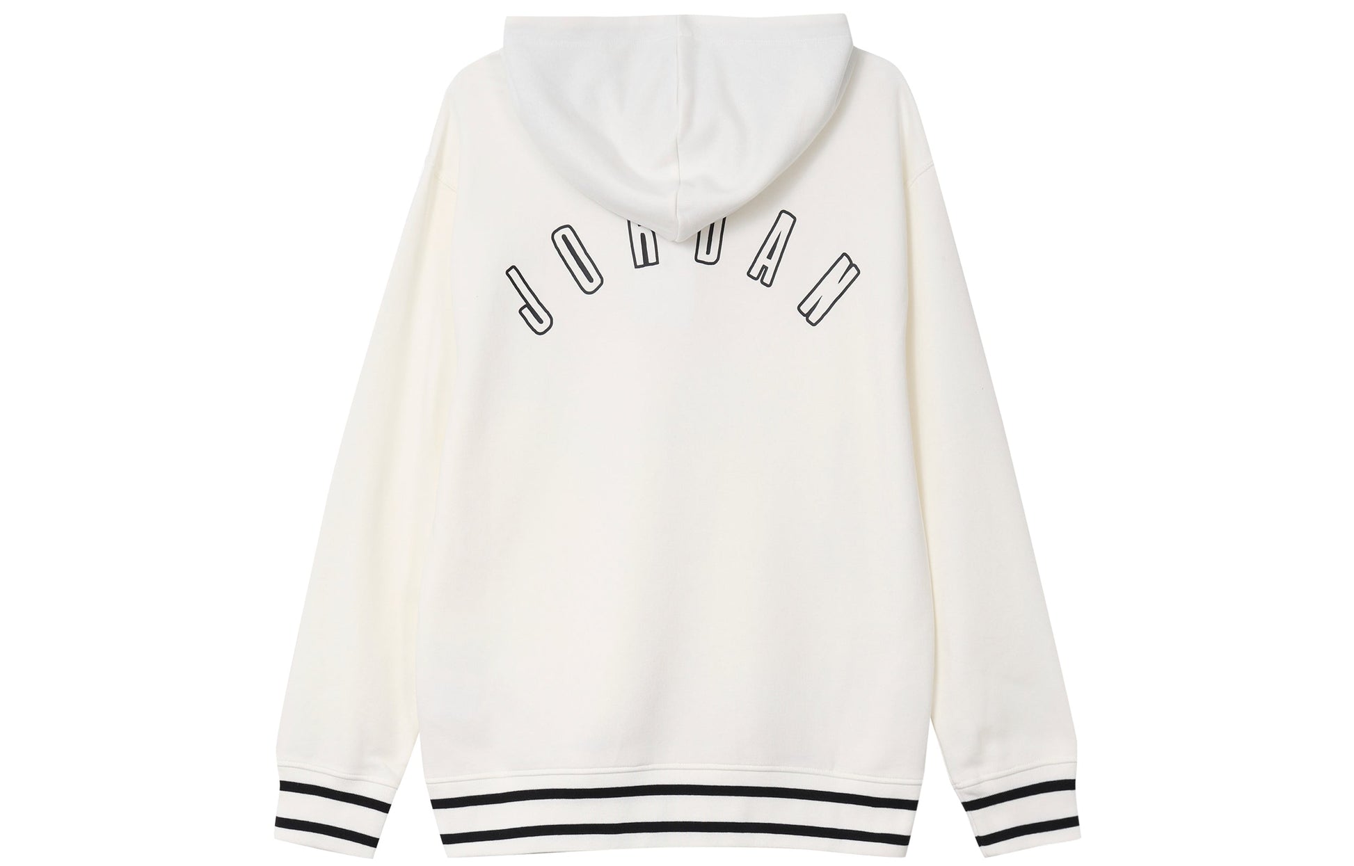 Air Jordan Jumpman Fleece Hoodie 'White Black' FD7403-133