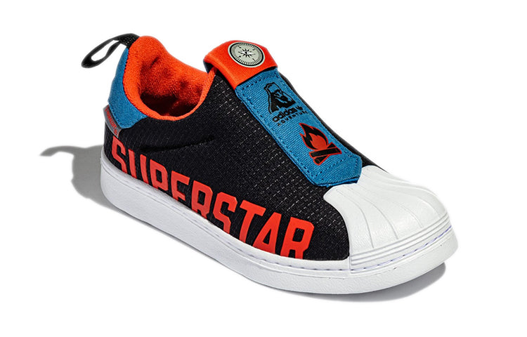 (PS) adidas Superstar 360 X J 'Black Bright Red' Q46510