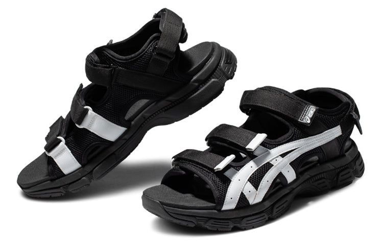 ASICS Kahana SD 2 Fashion Retro Sports Unisex Sandals 'Black White' 1203A231-002