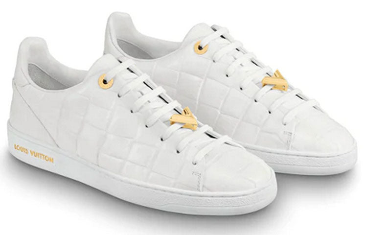 (WMNS) LOUIS VUITTON Frontrow Sneakers 'All White' 1A4VP