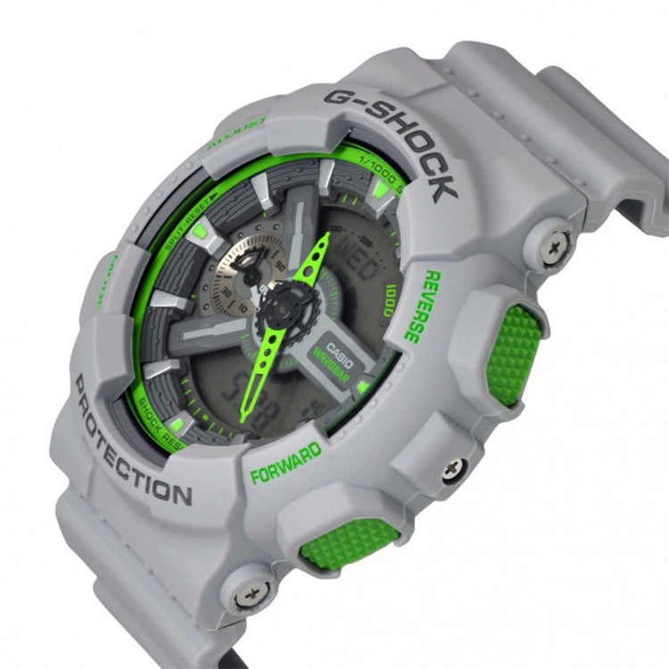 CASIO G-Shock Analog-Digital 'Grey' GA-110TS-8A3
