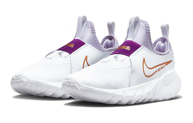 (GS) Nike Flex Runner 2 'White Violet Frost' DJ6038-101