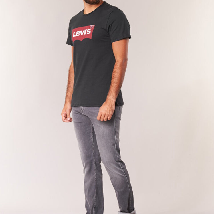 Men's Levis Classic Logo Printing Short Sleeve Black 17783-0137