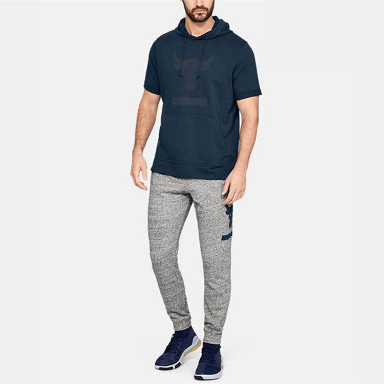 Men's Under Armour hooded Short Sleeve Blue 1345818-408